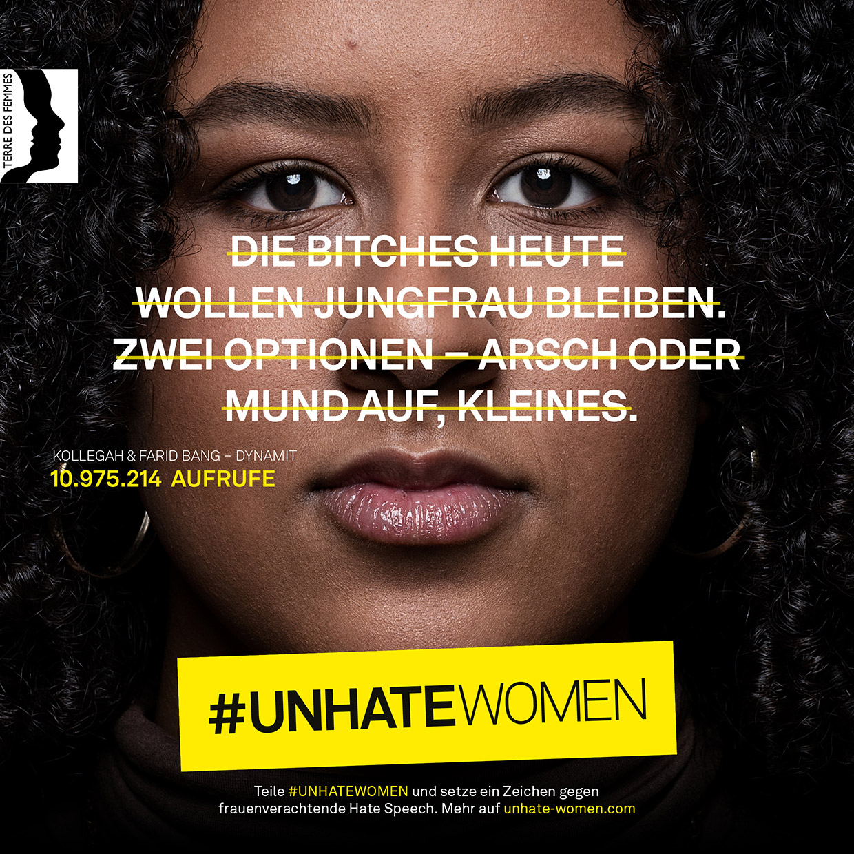 UNHATE Women Kampagnenmotiv